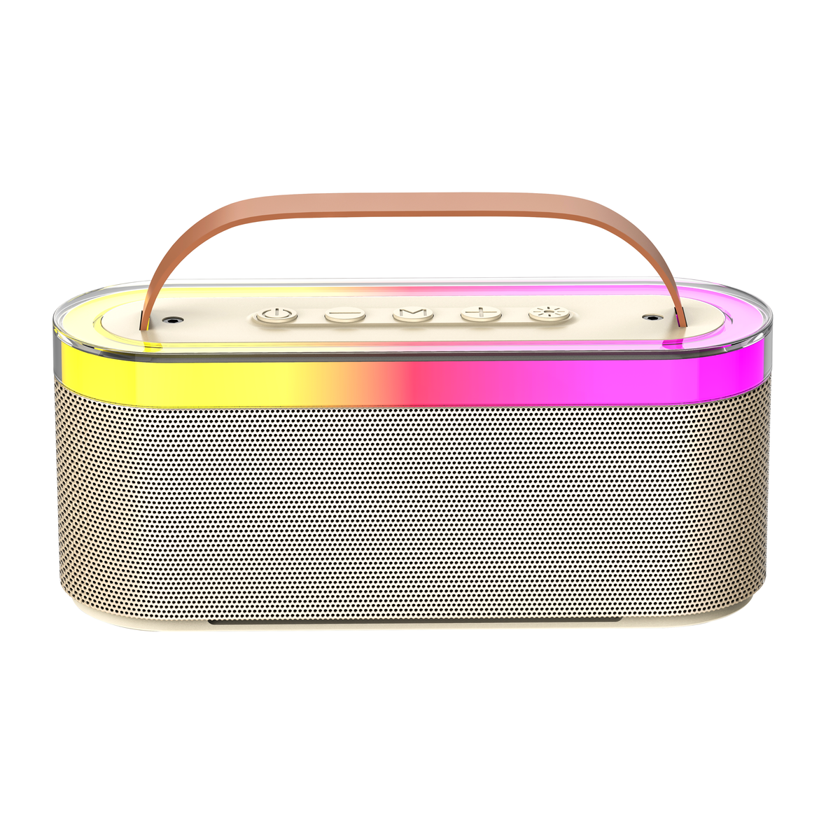 RCA FLEX-20 Portable Bluetooth Speaker with RGB Lights & TWS Stereo Pairing