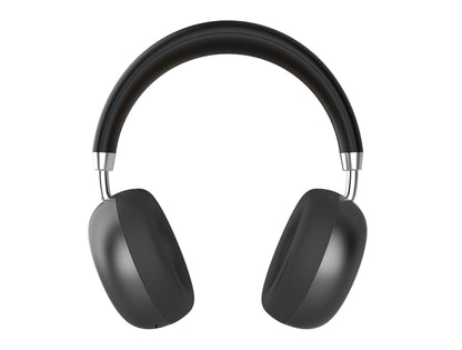 RCA WAVE-50 Wireless Over-Ear Headphones with Built-In Mic, Voice Assistant & 90° Rotating Ear Cups