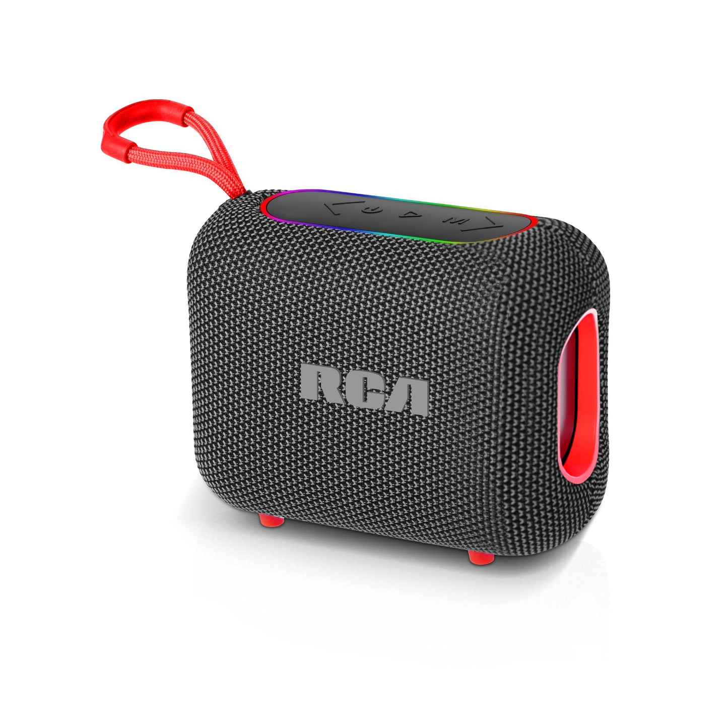 RCA BEAT-33 5W Portable Bluetooth Speaker with RGB Lights & Multiple Inputs