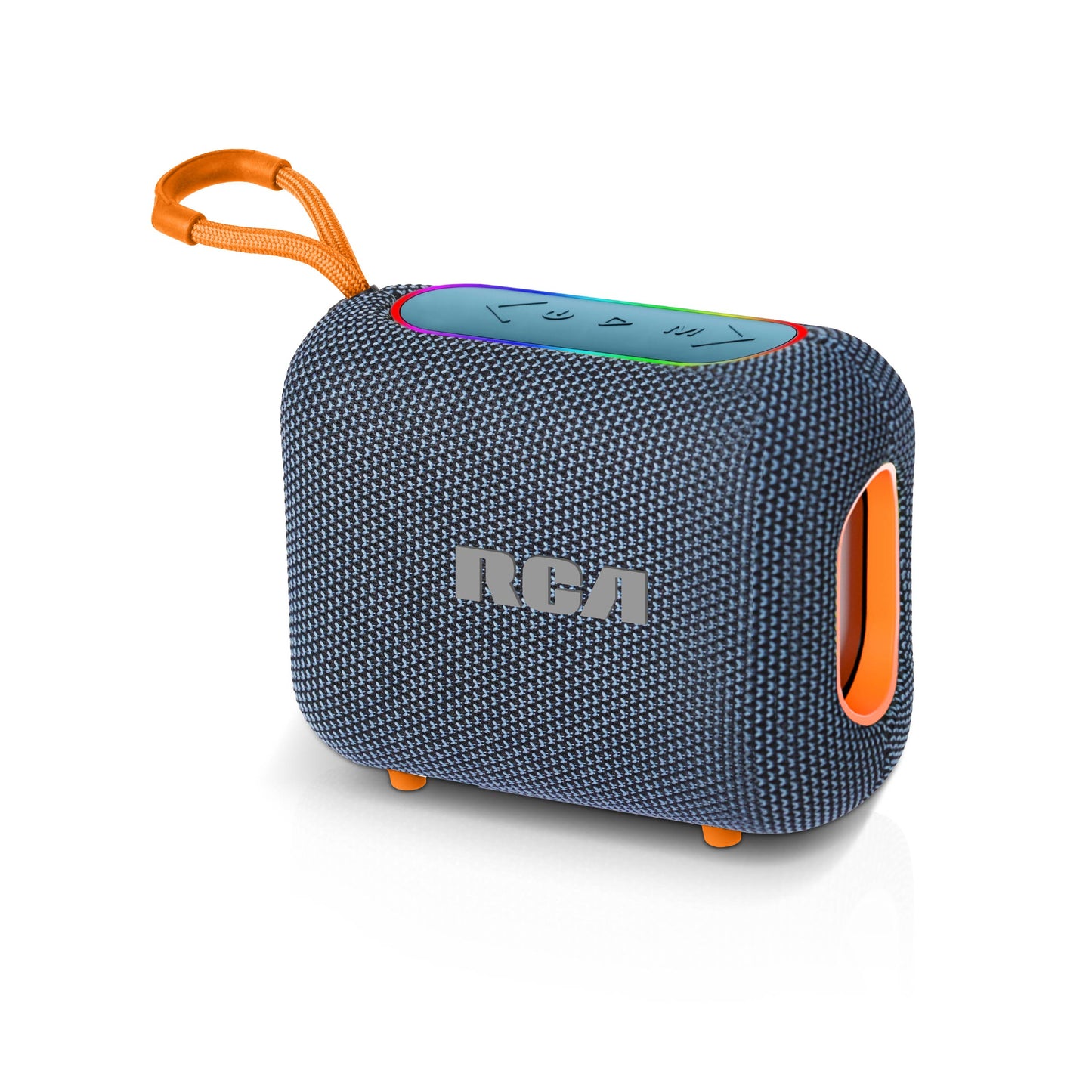 RCA BEAT-33 5W Portable Bluetooth Speaker with RGB Lights & Multiple Inputs