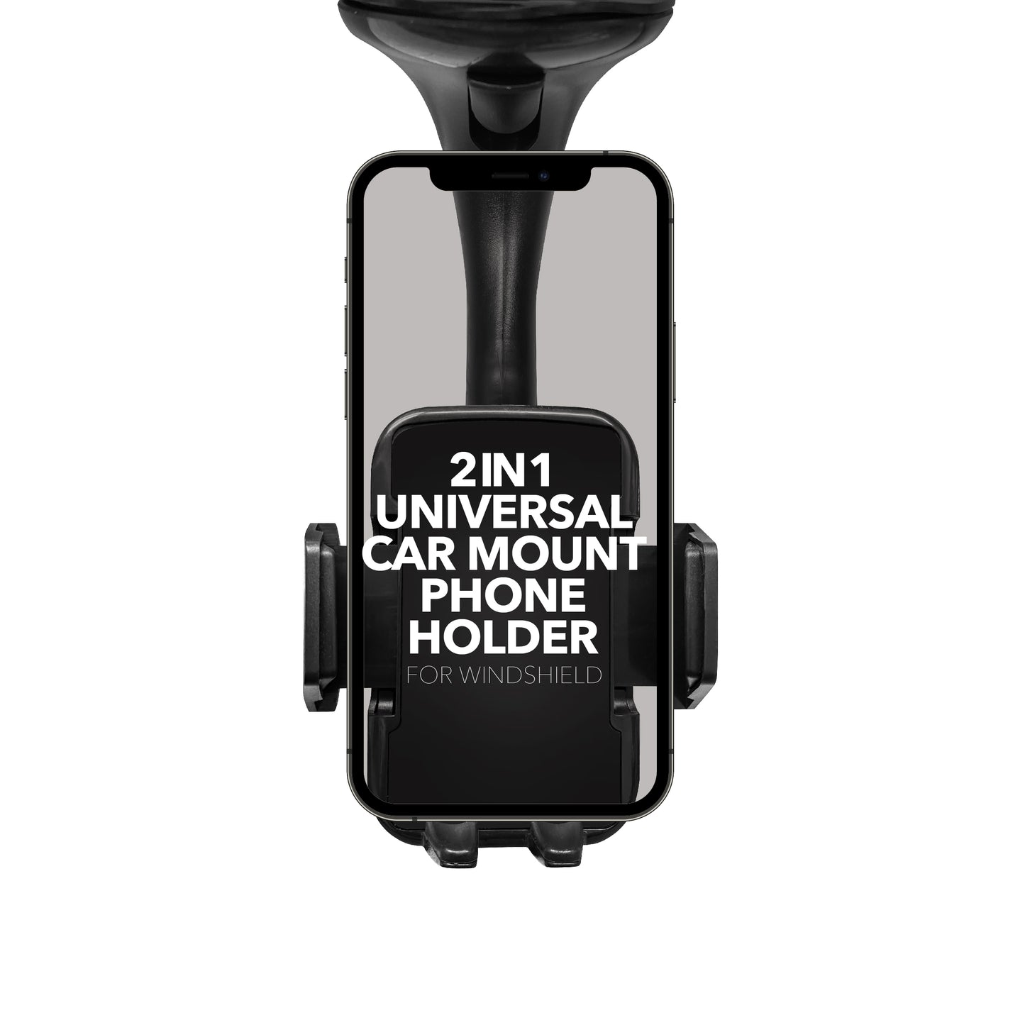 RCA 2-in-1 Universal Car Phone Holder for Dashboard & Windshield - Top Tech Audio 