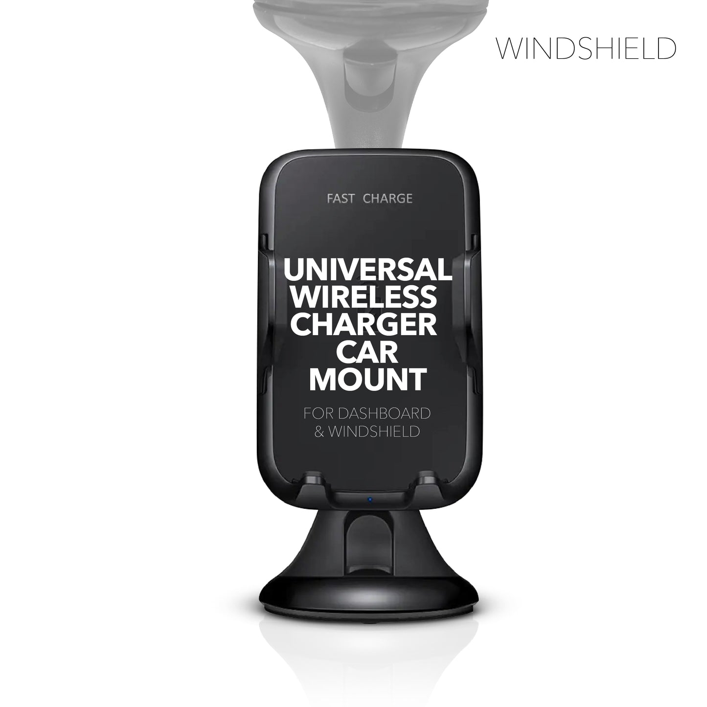 RCA 3-in-1 Wireless Car Charger & Phone Holder for Dashboard & Windshield - Top Tech Audio 