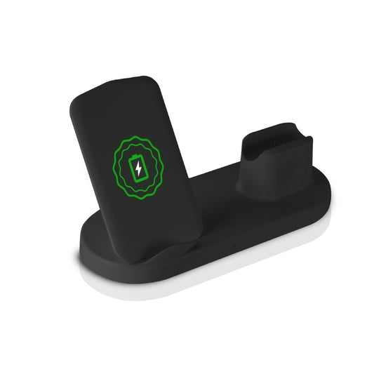 RCA 2024 3-in-1 Wireless 25W Charging Station for iPhone, Apple Watch & AirPods - Top Tech Audio 