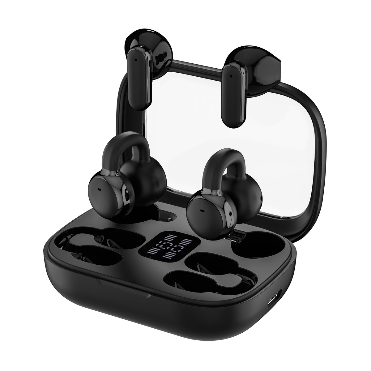 RCA TUNE-20 True Wireless Earbuds with Dual Pair Design