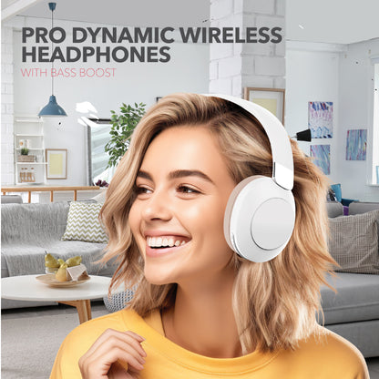 RCA Wave-54 Wireless Over-Ear Bluetooth Headphones, 12H Playtime, Hi-Res Audio - Top Tech Audio 
