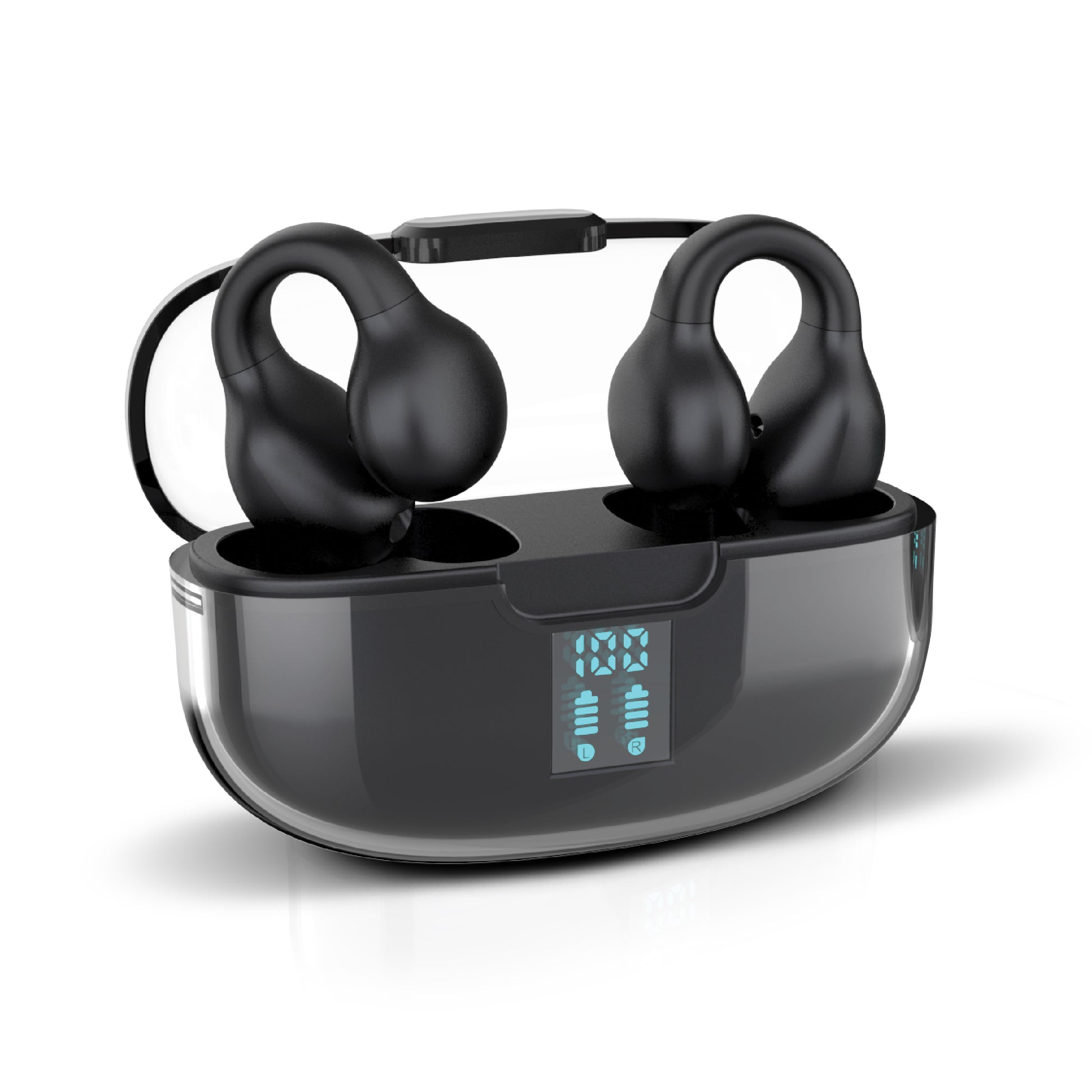 RCA Wave-66 True Wireless Earbuds, 20H Playtime, Hi-Res Audio, Big Bass - Top Tech Audio 