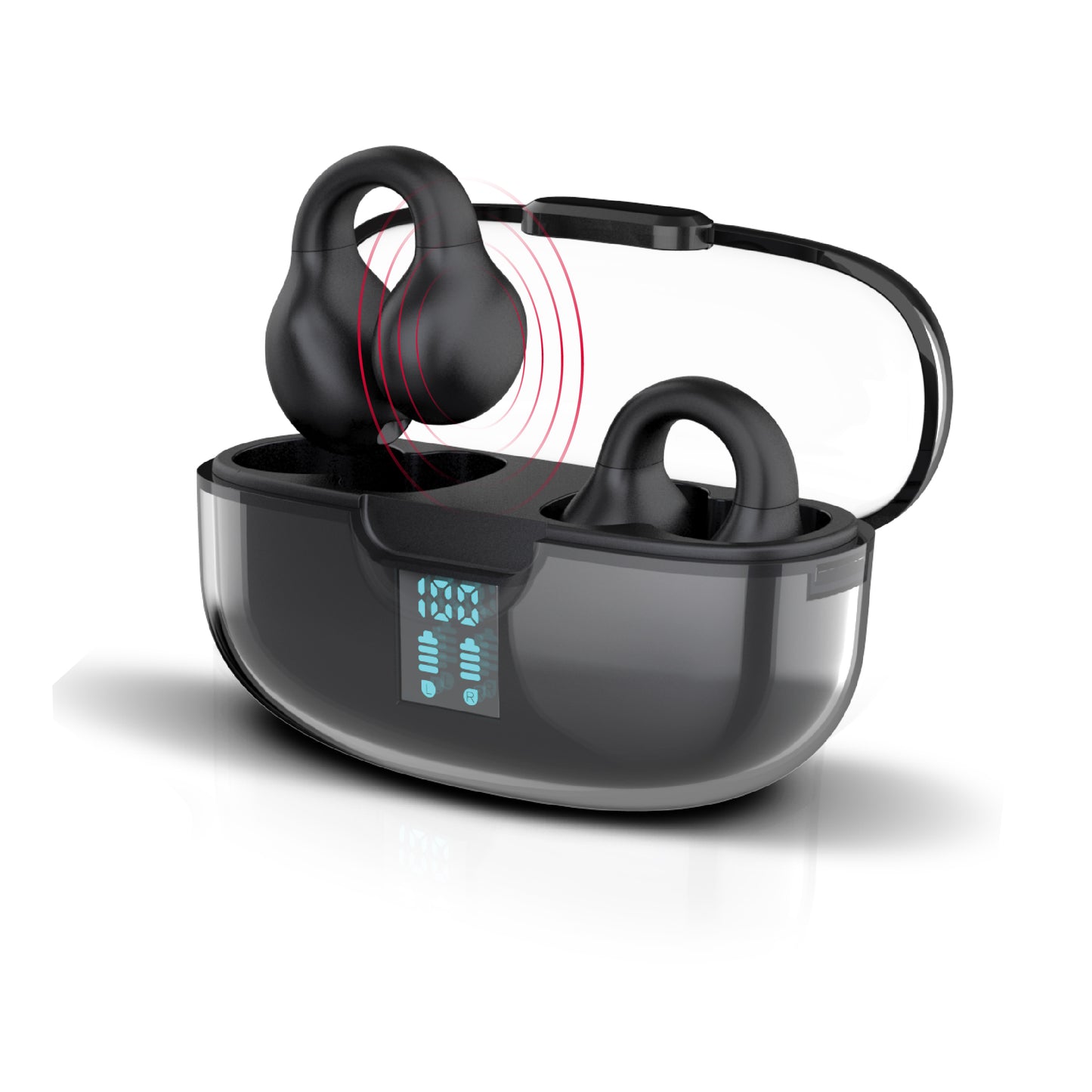 RCA Wave-66 True Wireless Earbuds, 20H Playtime, Hi-Res Audio, Big Bass - Top Tech Audio 