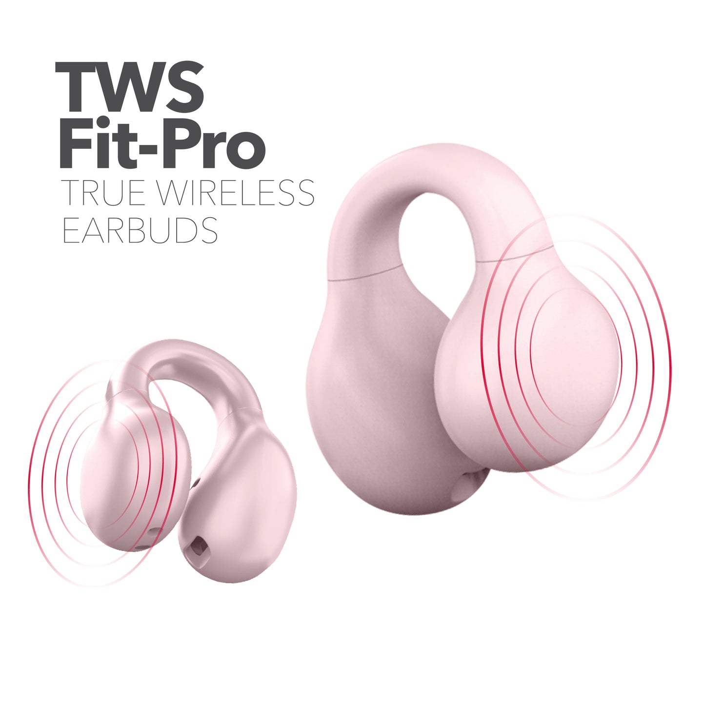 RCA Wave-66 True Wireless Earbuds, 20H Playtime, Hi-Res Audio, Big Bass - Top Tech Audio 