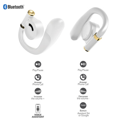 RCA Wave-68 True Wireless Earbuds, 20H Playtime, Hi-Res Audio, Big Bass - Top Tech Audio 