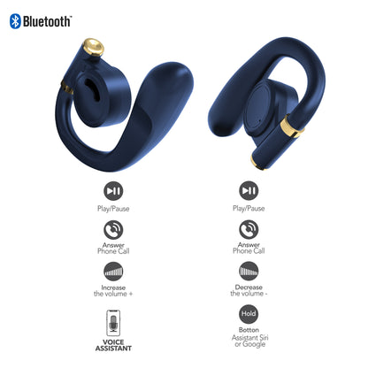 RCA Wave-68 True Wireless Earbuds, 20H Playtime, Hi-Res Audio, Big Bass - Top Tech Audio 