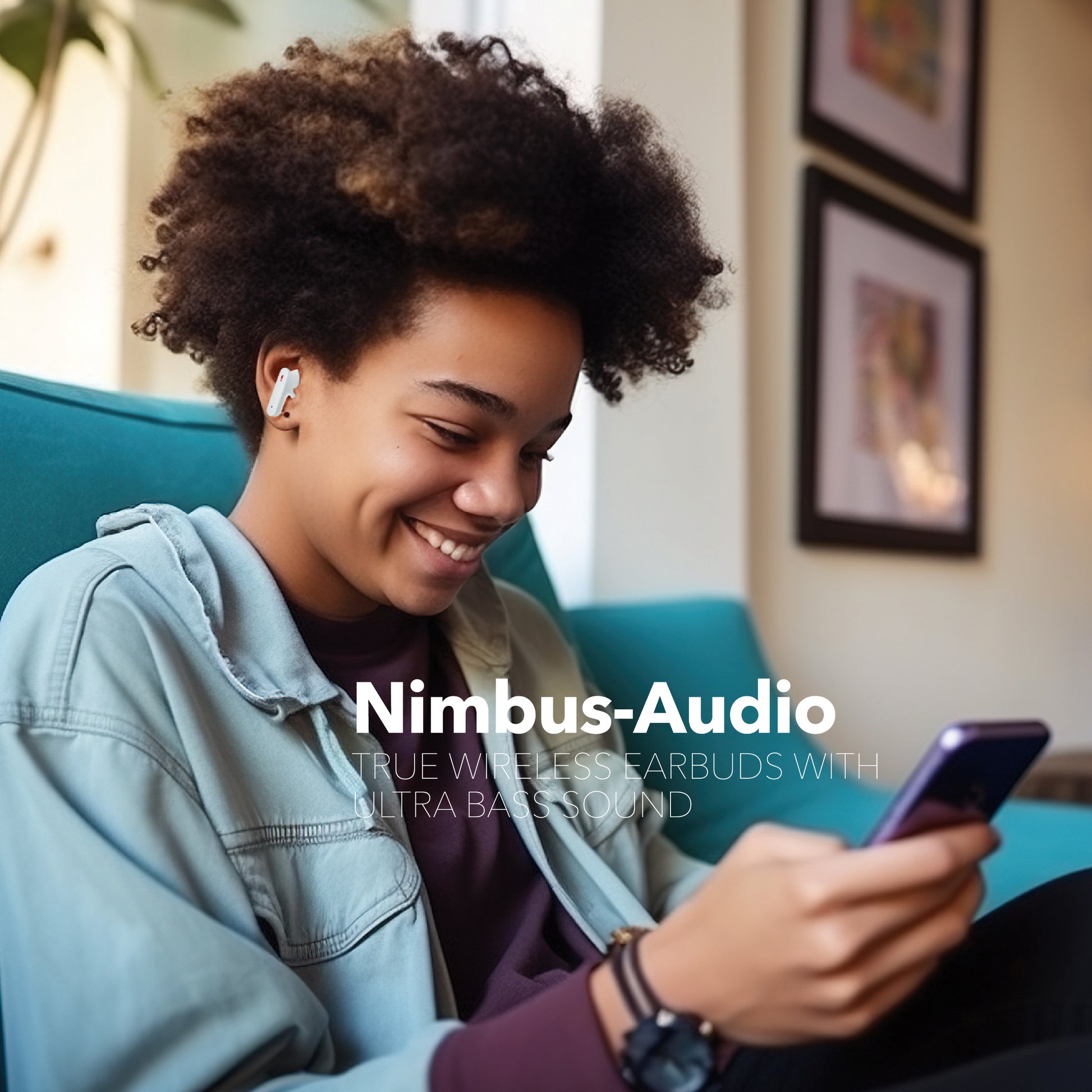 RCA Wave-78 True Wireless Earbuds, 20H Playtime, Hi-Res Audio, Big Bass - Top Tech Audio 