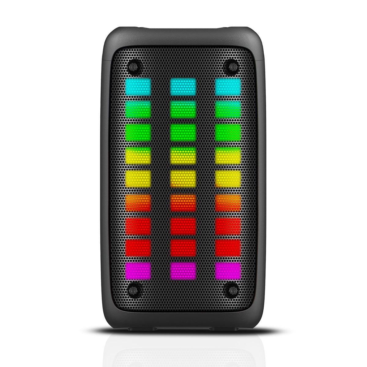 RCA Disco 203 RGB Wireless Party Speaker with Dual 3" Woofers & LED Lights - Top Tech Audio 