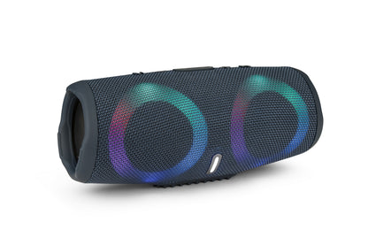 TOPTECH KL-5 Party Speaker with Dual 3â€ Woofers, Karaoke Mic, and Disco Lights