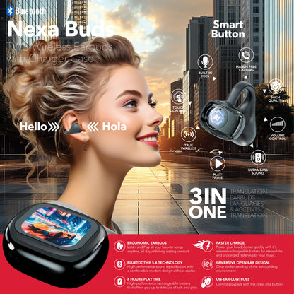 RCA TUNE-48 True Wireless Earbuds with Touch Controls & Voice Assistant