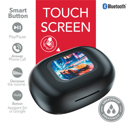 RCA TUNE-50 True Wireless Earbuds with Touch Controls & Voice Assistant