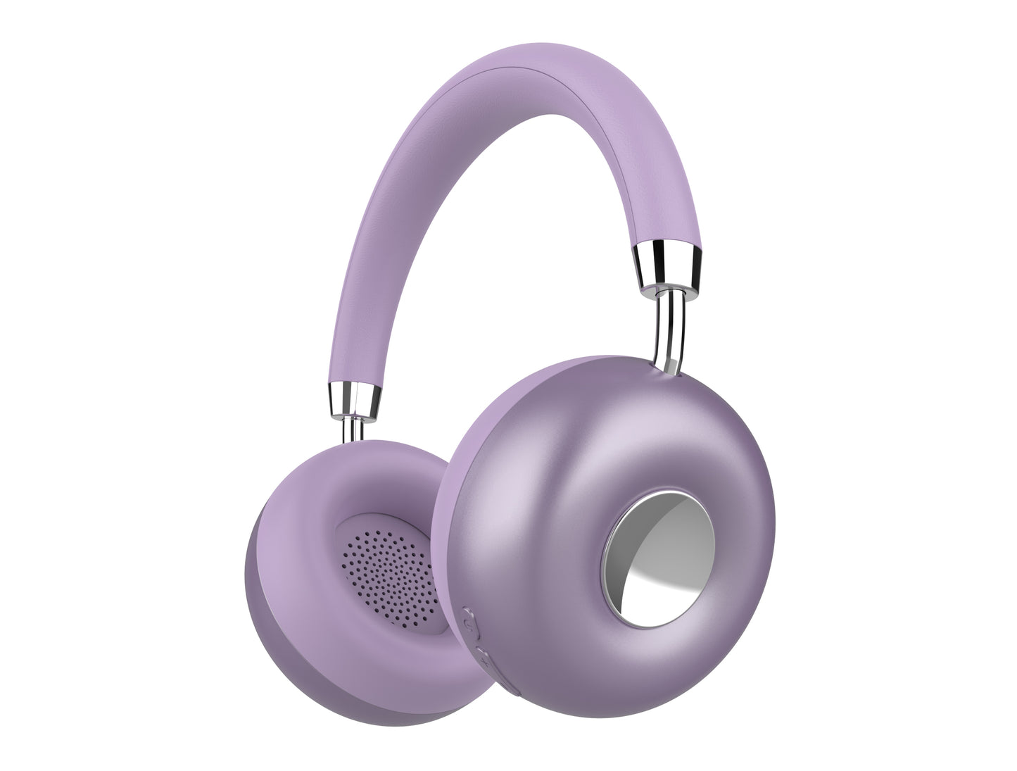 RCA WAVE-50 Wireless Over-Ear Headphones with Built-In Mic, Voice Assistant & 90° Rotating Ear Cups