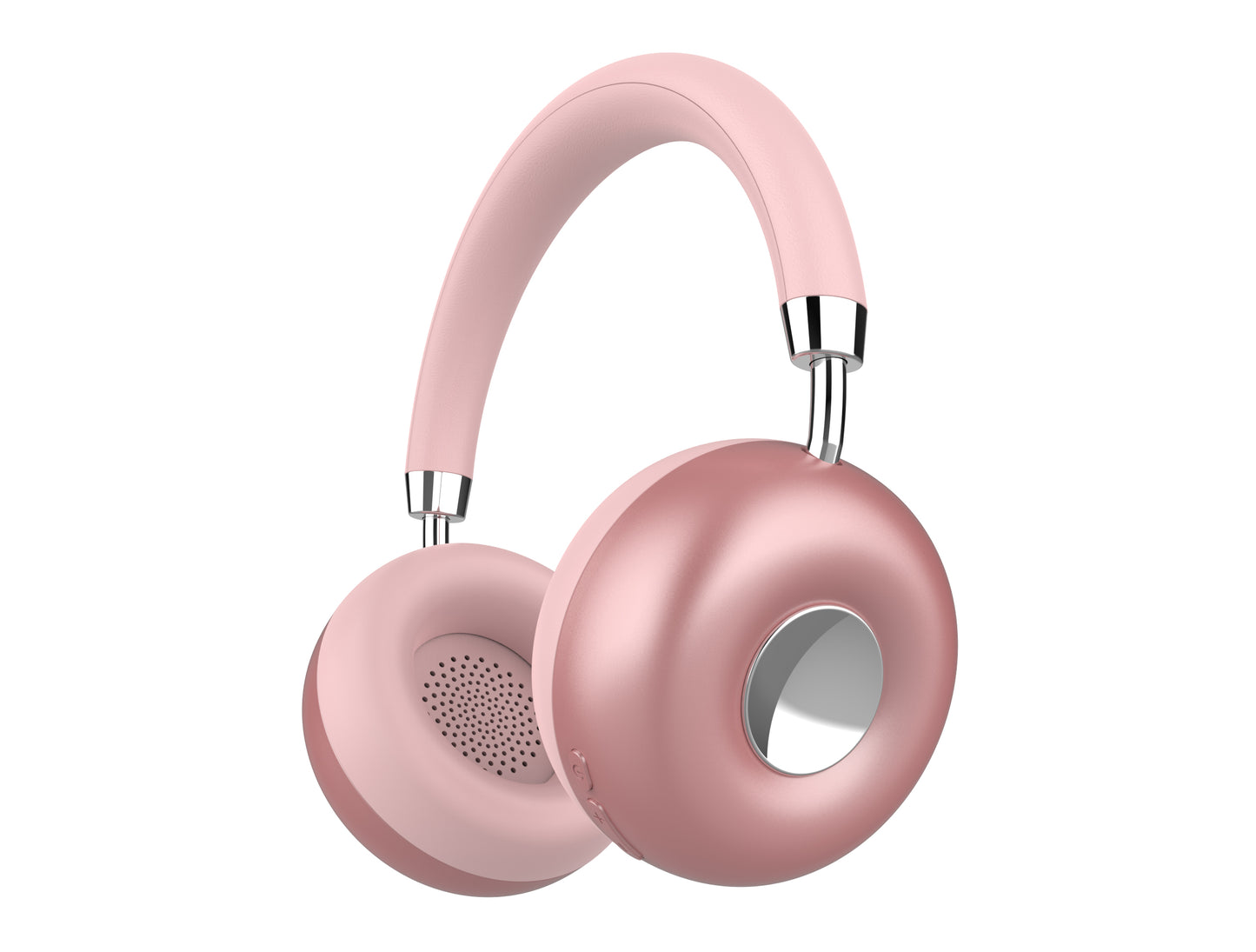 RCA WAVE-50 Wireless Over-Ear Headphones with Built-In Mic, Voice Assistant & 90° Rotating Ear Cups