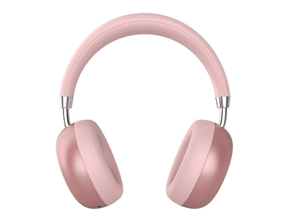 RCA WAVE-50 Wireless Over-Ear Headphones with Built-In Mic, Voice Assistant & 90° Rotating Ear Cups