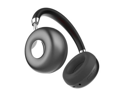 RCA WAVE-50 Wireless Over-Ear Headphones with Built-In Mic, Voice Assistant & 90° Rotating Ear Cups