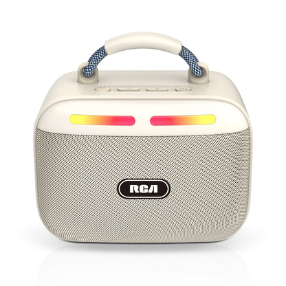 RCA FLEX-30 Portable Bluetooth Speaker with RGB Lights & 100-Min Playback