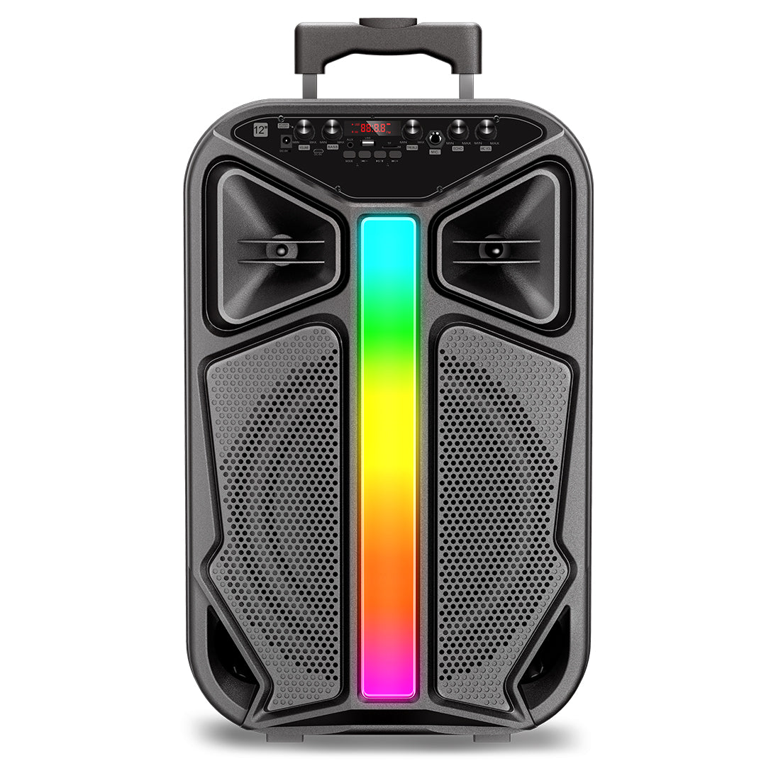 RCA STAGE-12 12" Bluetooth Speaker with Mic, Remote Control & Multiple Inputs - Top Tech Audio 