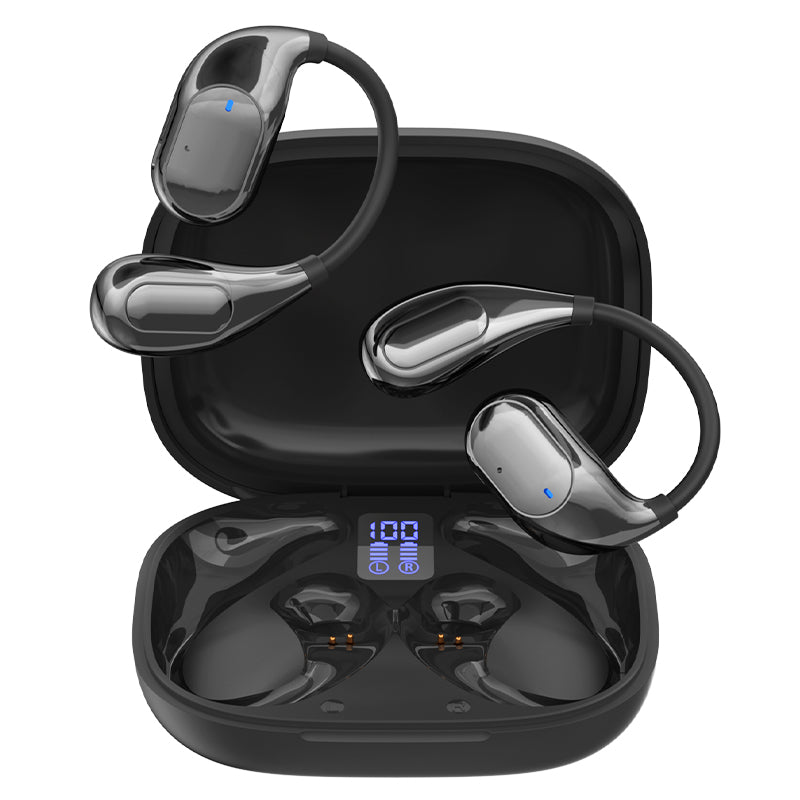 RCA WAVE-44 TWS Aero Pods - Bluetooth V5.4, 5-6 Hour Playtime, Fast Charging - Top Tech Audio 
