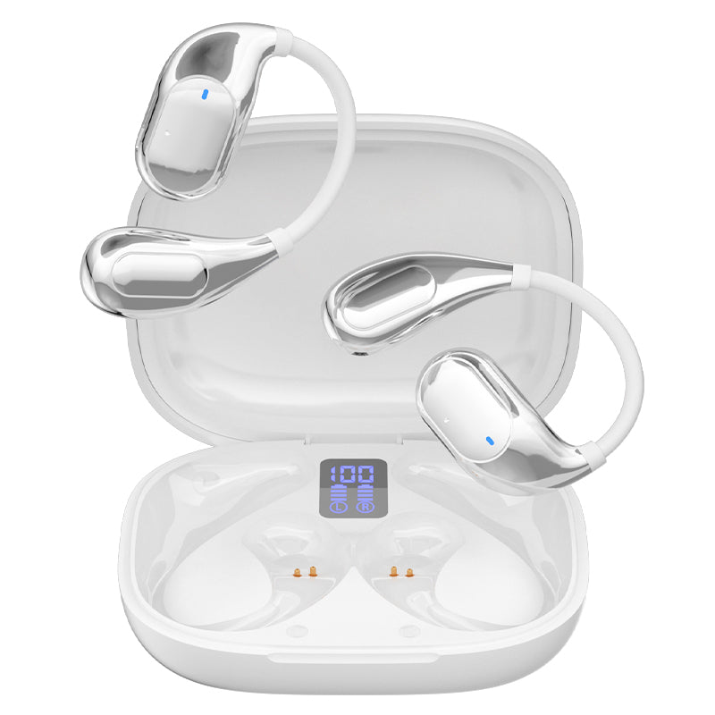 RCA WAVE-44 TWS Aero Pods - Bluetooth V5.4, 5-6 Hour Playtime, Fast Charging - Top Tech Audio 