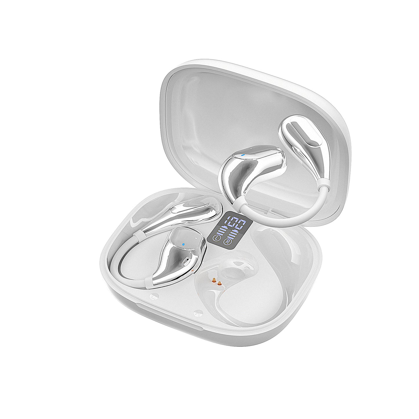 RCA WAVE-44 TWS Aero Pods - Bluetooth V5.4, 5-6 Hour Playtime, Fast Charging - Top Tech Audio 