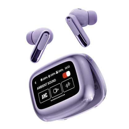 RCA WAVE-45 ANC True Wireless Earbuds with Screen - Noise Cancelling, 6H Playtime - Top Tech Audio 