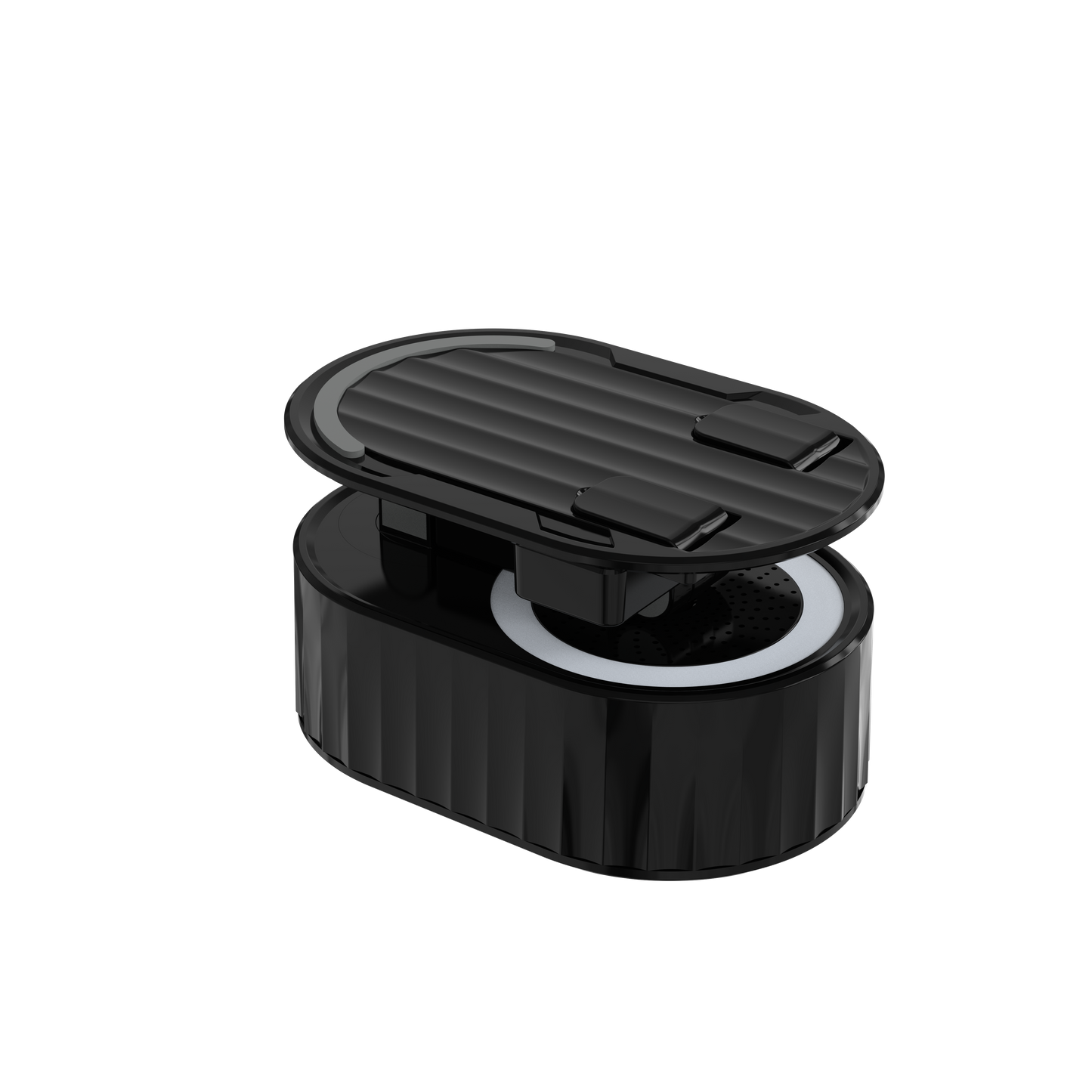 TOPTECH S50BT Bluetooth Speaker with 360° Phone Holder, Wireless Induction & RGB Lights