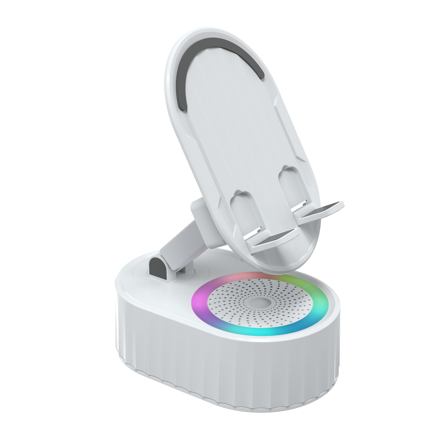 TOPTECH S50BT Bluetooth Speaker with 360° Phone Holder, Wireless Induction & RGB Lights