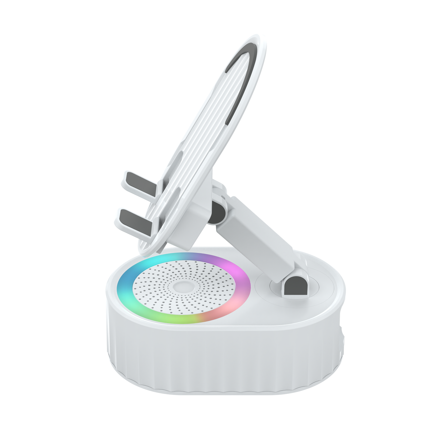 TOPTECH S50BT Bluetooth Speaker with 360° Phone Holder, Wireless Induction & RGB Lights