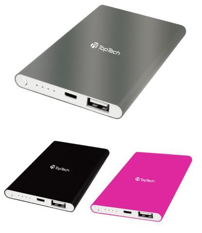 Portable Power Bank - High Capacity, Compact Design, Fast Charging - Top Tech Audio 