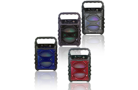 Top Tech Jet-4 Audio Fully Amplified Portable 4-Inch Speaker - Top Tech Audio 