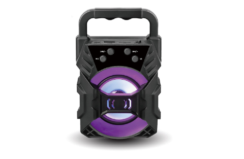 TOPTECH Blade-4 400W Portable Rechargeable Mini Speaker with Colorful Lights & FM Radio - Top Tech Audio 