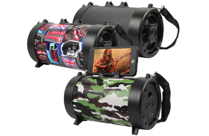 Portable Multimedia Speaker with Bluetooth Compatibility - Top Tech Audio 