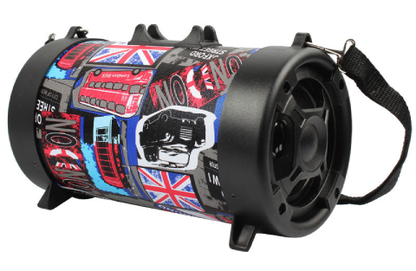 Portable Multimedia Speaker with Bluetooth Compatibility - Top Tech Audio 