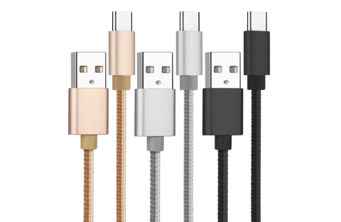 6ft Tangle-Free High-Quality Braided USB-C Cable for Fast Charging and Data Transfer - Top Tech Audio 