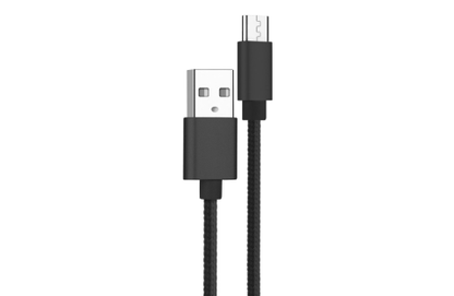6ft Tangle-Free High-Quality Braided Micro USB Cable for Fast Charging and Data Transfer - Top Tech Audio 