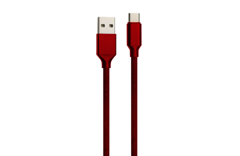 3ft Tangle-Free Braided USB-C Cable with Fast Charging Alloy Connectors - Top Tech Audio 