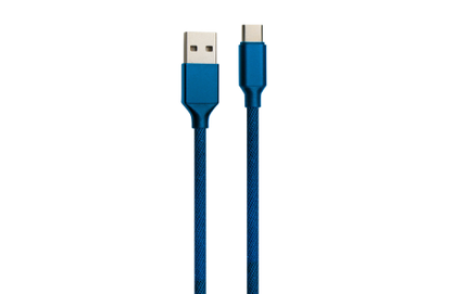 3ft Tangle-Free Braided USB-C Cable with Fast Charging Alloy Connectors - Top Tech Audio 