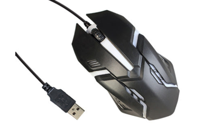 TOPTECH Wired Gaming Mouse with RGB Breathing Light and Ergonomic Design - Top Tech Audio 