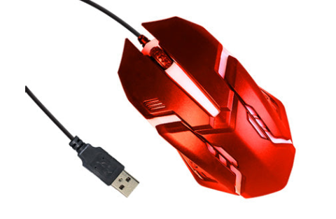 TOPTECH Wired Gaming Mouse with RGB Breathing Light and Ergonomic Design - Top Tech Audio 