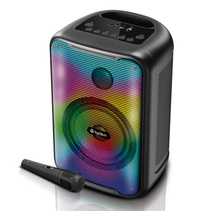 TOPTECH BLADE-8 8" Wireless Bluetooth Speaker, TWS, Flame Lights - Top Tech Audio 