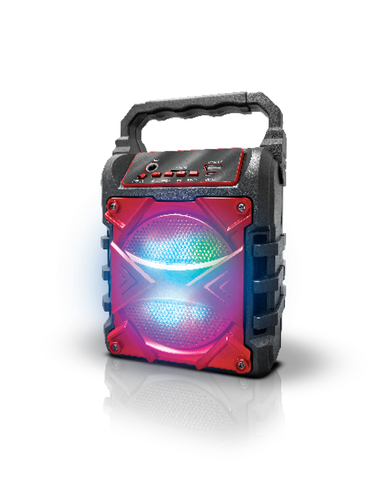 TOPTECH Jet-4 Bluetooth Speaker, 4" Woofer, 400W, Karaoke, 100ft Range, Portable - Top Tech Audio 